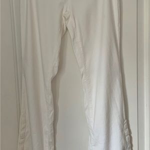 Ecru White Sarasota Linen Blend pants size 0 NWT